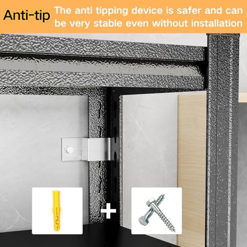 Garage Shelving, Heavy Duty Storage Shelves, Adjustable Boltless Units