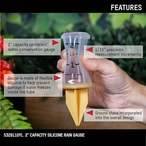 Taylor Break and Freeze Sprinkler Gauge