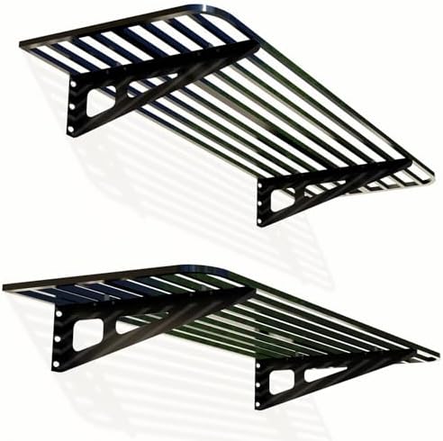 Garage Wall Shelving 2-Pack 2x4ft Garage Shelving（24-inch-by-48-inch）