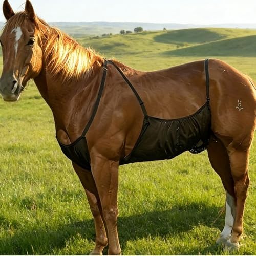 37×28in Horse Belly Guard Mesh Sheet