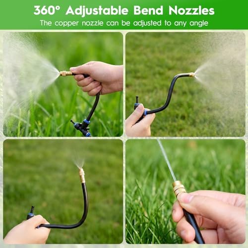 100FT 360° Adjustable Drip Irrigation System