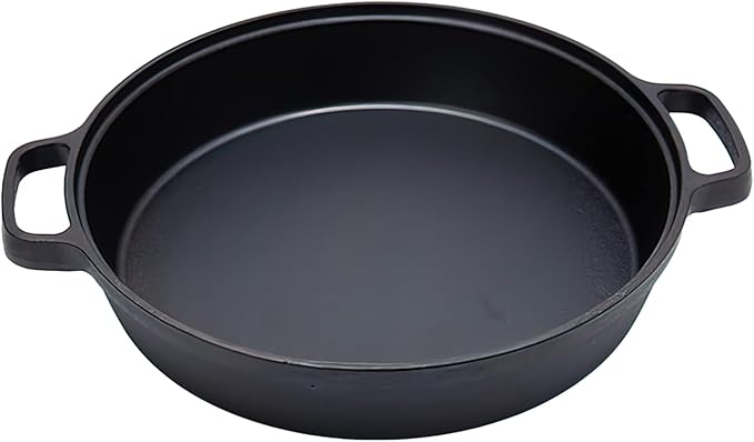 LI-GELISI Oversized Cast Iron Skillet (25 inch)