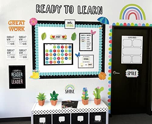 Creative Teaching Press CTP Year-Round Seasonal Accents Bulletin Board Set Classroom Decor (10411)