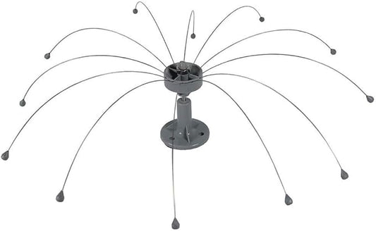 Bird Barrier Daddi Long Legs -2 Ft | Scare Birds Away with Innovative Bird Spider Design | Easy Installation on Roofs, Boats & HVAC Units | Durable Stainless | Made in USA