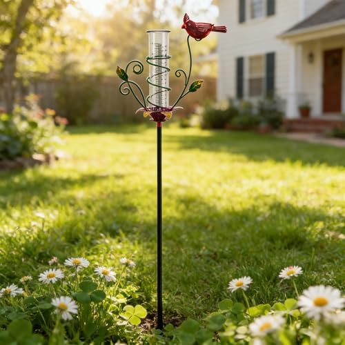 Weather Rain Gauges Freeze Rain Gauges Outdoor Rains Measurement Tool for Gardens and Lawns Farm Weather Tool