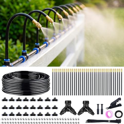 Thiswing 200FT 360° Adjustable Irrigation System for Garden