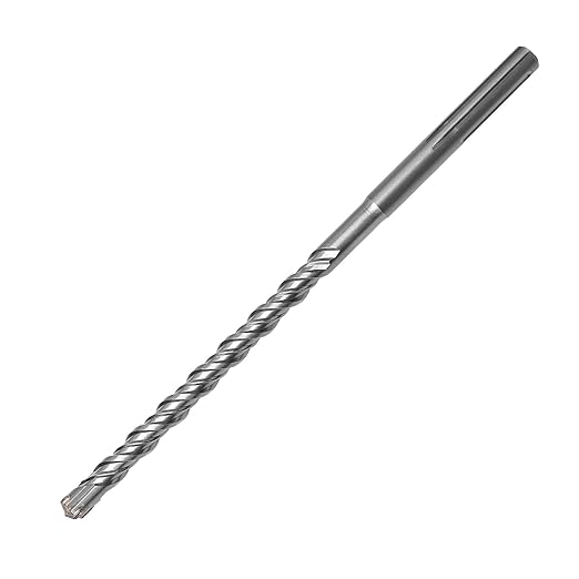 11/16 x 15 inch SDS Max Rotary Hammer Drill Bit, 18x380mm Carbide Tip Masonry Drill Bit,Concrete Drill Bit for Masonry, Brick, Stone, Concrete (Length :380mm / 15 inch, 18mm (11/16 in) Diameter)