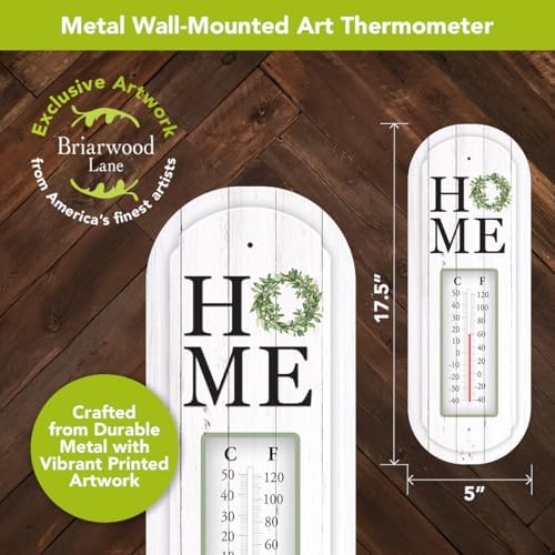 Briarwood Lane Everyday Thermometer 17x6 Home Thermometer