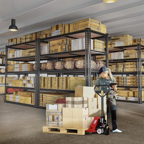 REIBII 40" W Storage Shelves Load 2500Lbs for Garage Pantry Closet Kitchen
