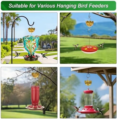 Ant Moat for Hummingbird Feeders 6-Pack 4OZ