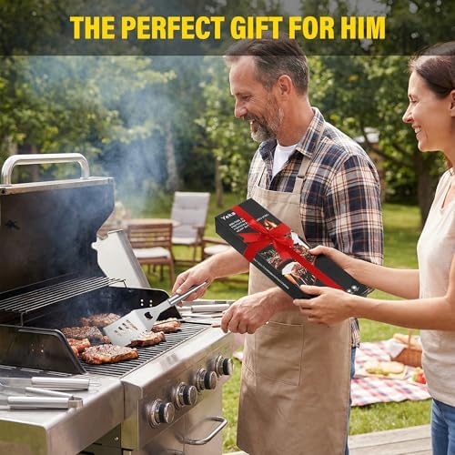 Grill Set, Grill Tools for Outdoor Grill Utensils Set BBQ Accessories