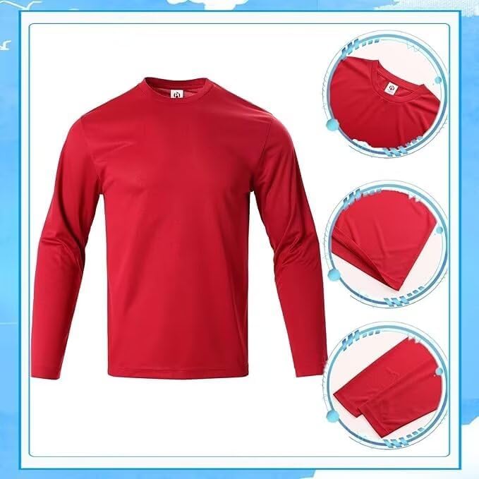 LeeHanTon Men's Sun Shirts Sun Protection Hoodie Shirt UPF 50+ Long Sleeve Work Athletic Shirt with Hooded for Fishing Hiking