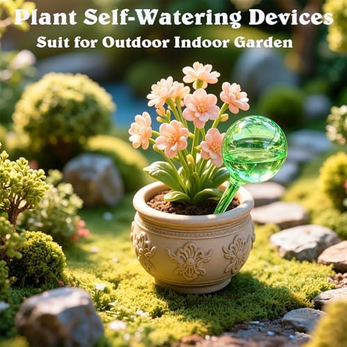 Plant Self Watering Globes, 10pcs Garden Potted Plant Watering Devices