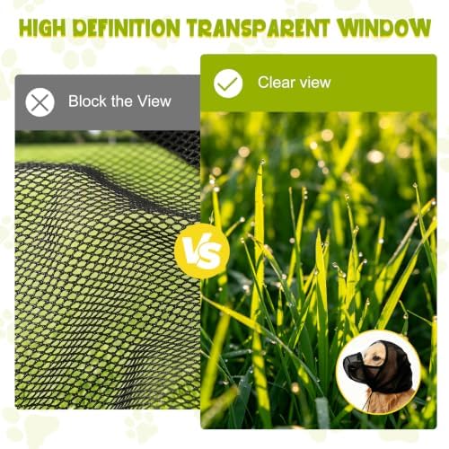 Foxtail Mask for Dogs, Breathable Mesh Foxtail Protection for Dog