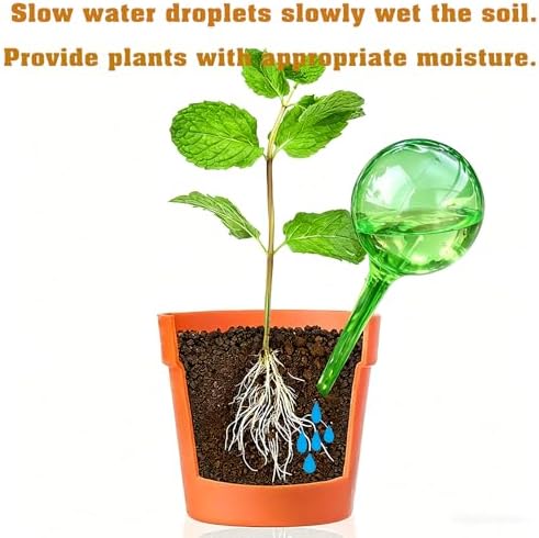 Plant Self Watering Globes, 10pcs Garden Potted Plant Watering Devices