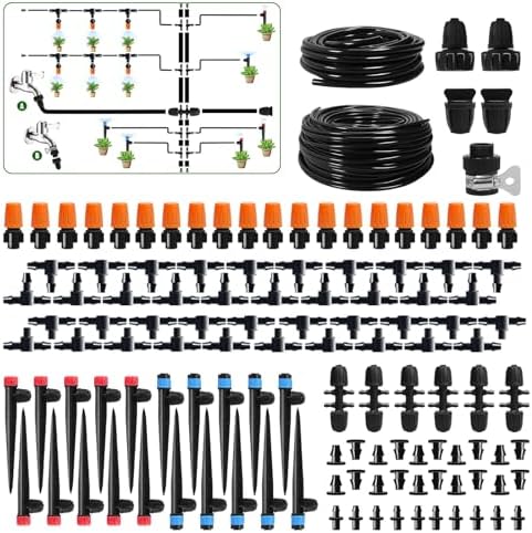 260 FT Drip Irrigation System