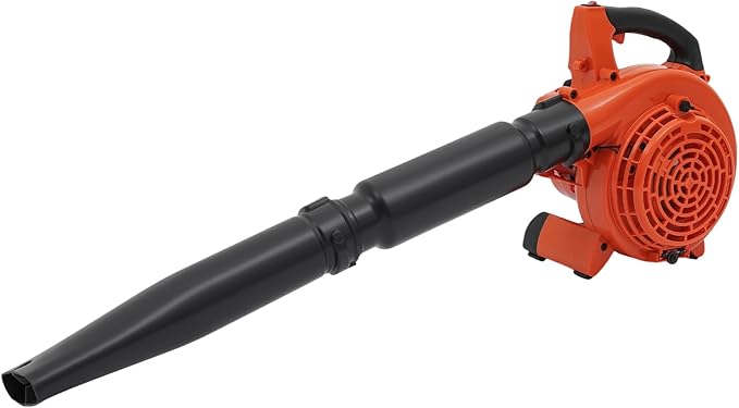 2-in-1 Handheld Gas Powered Leaf Blower & Vacuum Mulcher with Collection Bag – 25.4cc 2-Stroke (0.75KW/7500rpm), 275.45CFM Airflow, 0.9L Fuel Tank for Lawn/Yard Care