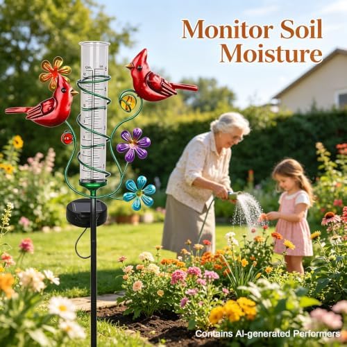Rain Gauges Outdoors Best Rated, Cardinal Rain Measure Gauge