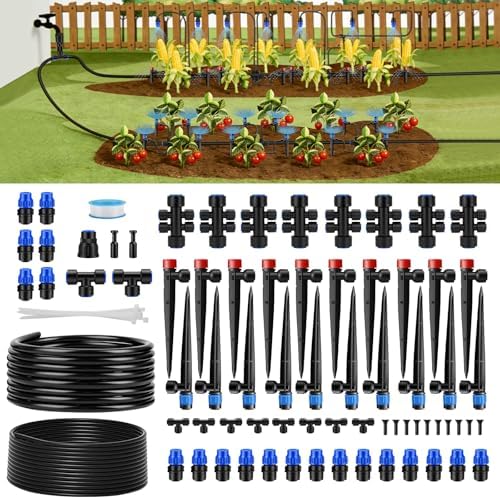 240FT Quick-Connect Drip Irrigation System