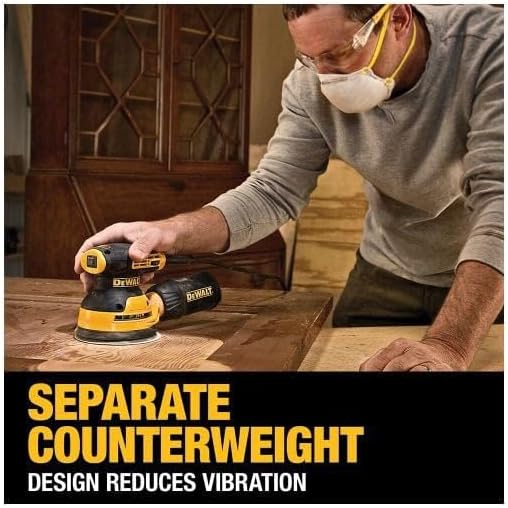 DEWALT Random Orbit Sander, Variable Speed, 5-Inch (DWE6423)