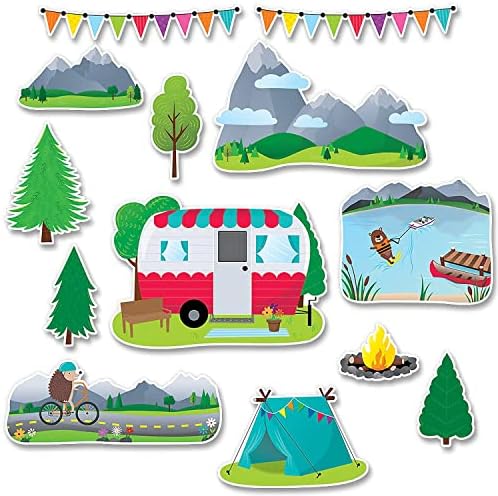 Creative Teaching Press Woodland Friends Woodland Fun Bulletin Board, CTP 8690, Multi