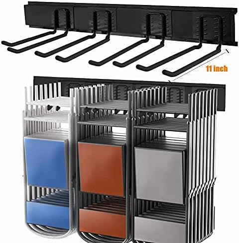 TORACK Tool Storage Rack Heavy Duty Garage Wall Mount Garden Tool Organizer