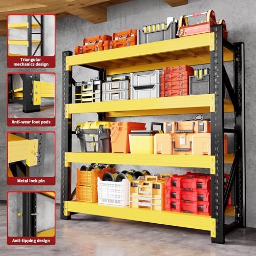 3000LBS Heavy Duty Garage Shelving Unit, Metal Utility Shelf