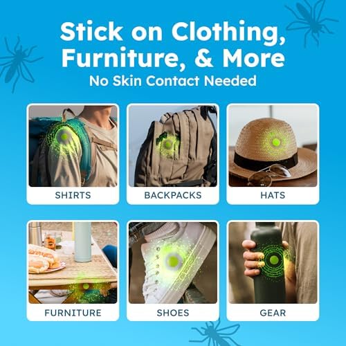 BugMD Squito Stickers - Mosquito Repellent Patches for Adults