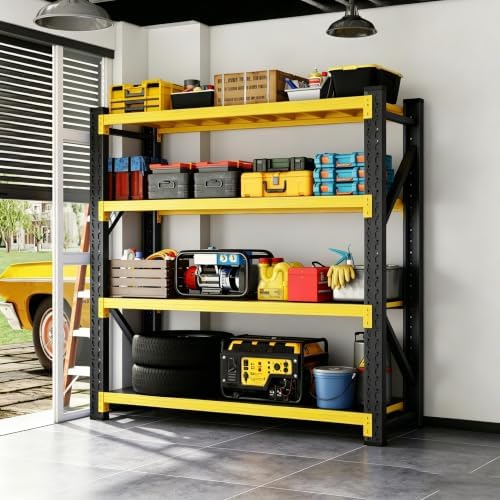 3000LBS Heavy Duty Garage Shelving Unit, Metal Utility Shelf