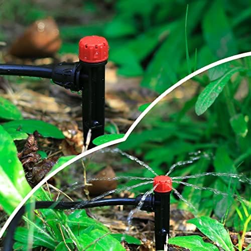 25 Pcs 360° Adjustable Drip Irrigation Spray Emitters