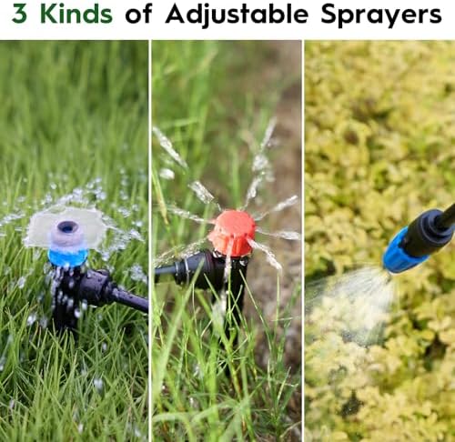 200FT Quick-Connect Drip Irrigation System