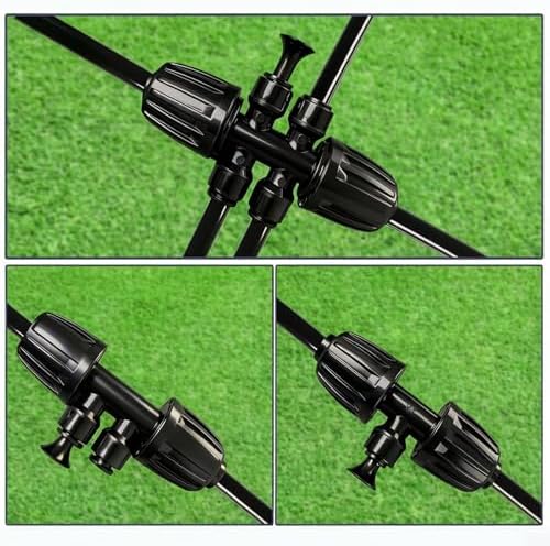 Heavy‑Duty 1/4" End Plugs, Leak‑Free End Cap Fittings for Quick Connect Drip Irrigation Tee Connectors, Greenhouse Irrigation Supplies