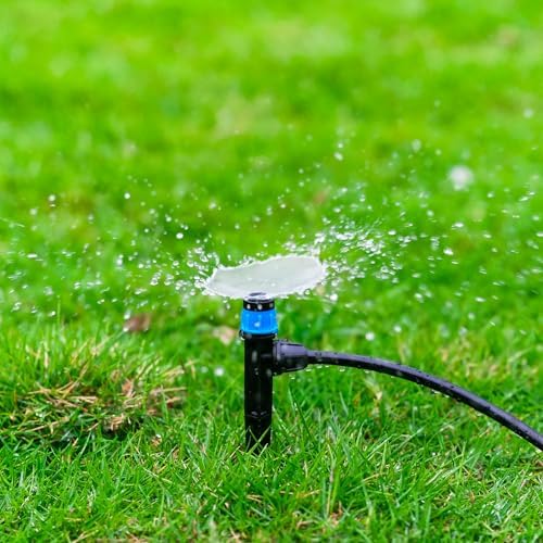 Adjustable Drip Irrigation Emitters for 1/4" Tubing, 25pcs