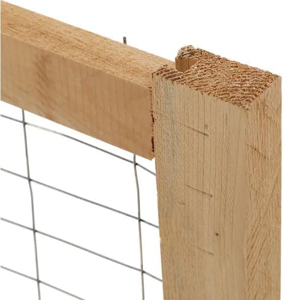 Greenes Fence 2' CritterGuard Cedar Garden Fence (2 Pack), 23.5"