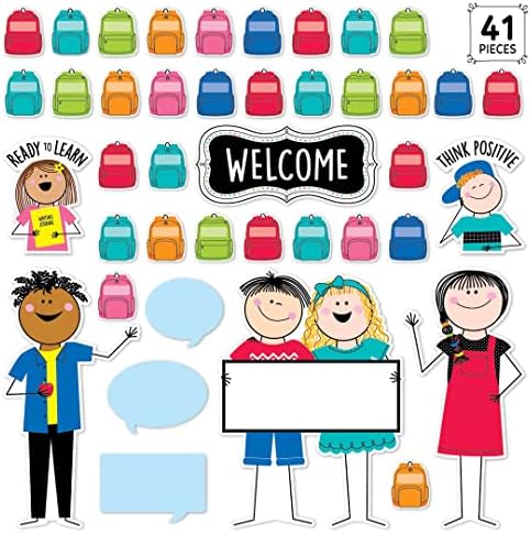 CTP All are Welcome Bulletin Board Set for Classroom (Creative Teaching Press 10669)