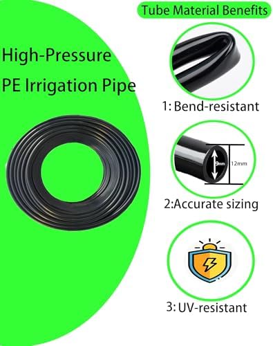 360° Adjustable Drip Irrigation System – Garden Watering Sprinkler System