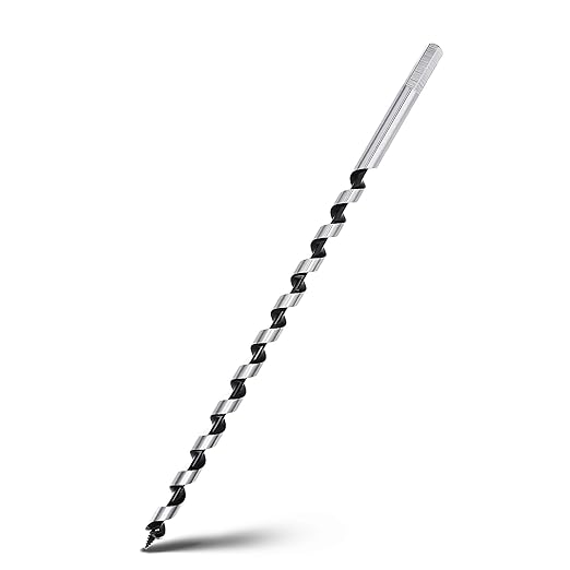 3/8 x 13.8 inch Auger Drill Bit for Wood,10mm x 350mm Hex Shank Ship Auger Bit for Soft Wood, Hard Wood, Plastic, Composite Materials and DIY Projects 3/8" (10mm)