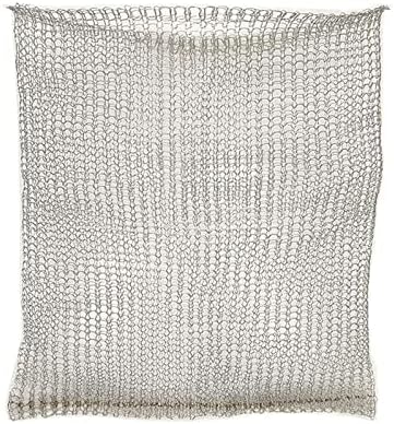 Keebgyy Metal Mesh Bag, Gophers Resistant Stainless Steel Mesh, Stainless Steel Wire Mesh Vole Mesh Metal Mesh Bag, Flowers Rodent Proof Wire Baskets for Plants, Planter for Garden Lawn(#27)