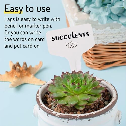 200pcs Plant Label, Seed Remark Name Sign Waterproof Flower Pot Name Marker