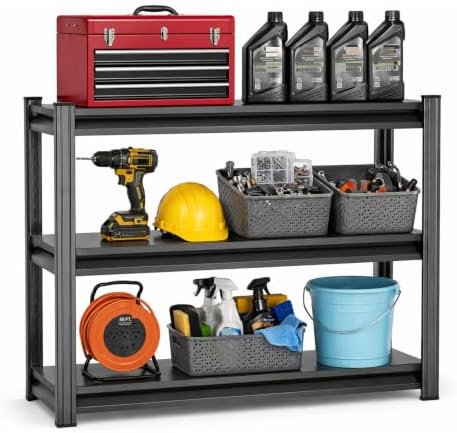 PRESTELION Garage Shelving 1200 LBS Adjustable Metal Storage Shelves