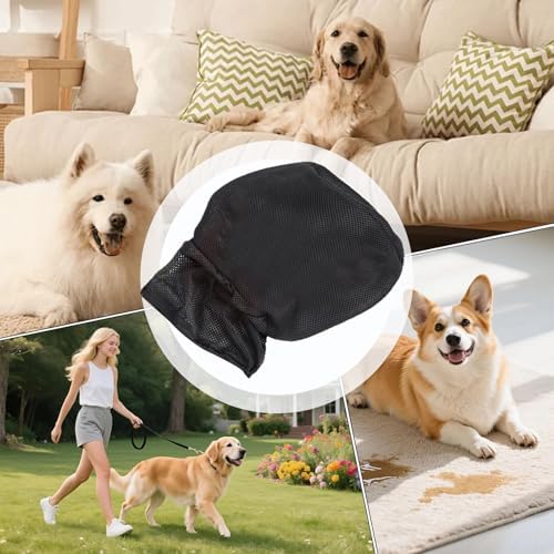 Dog Head Cover - Face Fly Nets, Breathable Mesh Guard with Adjustable Straps, Anti-Bite Protection, Compact Shield, Comfortable Pet Accessory for Outdoor Walking Camping