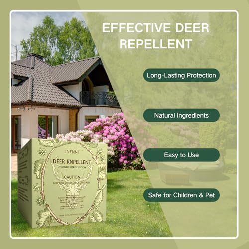 Deer Repellent Balls for Garden, Plants & Trees - Outdoor Deer Deterrent