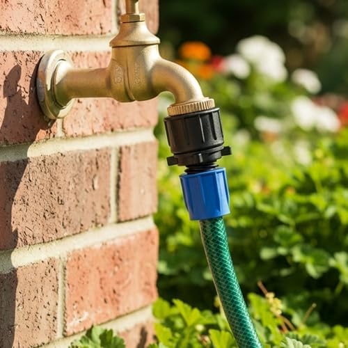 Drip Irrigation Tubing Hose Connector 3/4" to 1/2" Adapter 3-Pack