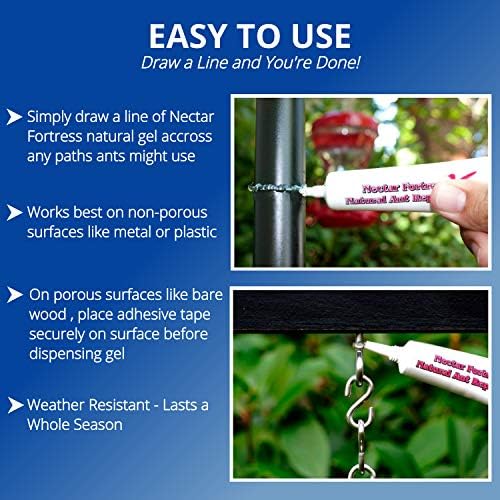 Sapphire Labs Nectar Fortress Natural Ant Repellent, Clear Gel Ant Guard