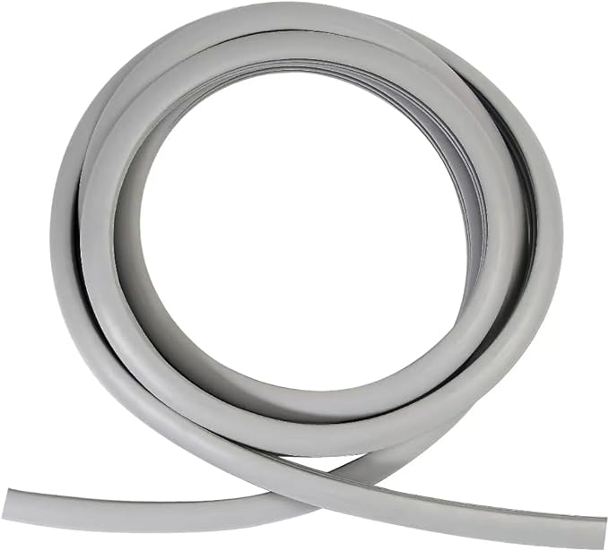 Flexible EPDM Rubber Strip (15 ft Long and 1-1/2 inch Wide, Suitable for 1-1/4“ to 1-1/2”) for Concrete Crack Repair and Replacement - Weather and Aging Resistant Expansion Joint Filler for Driveways