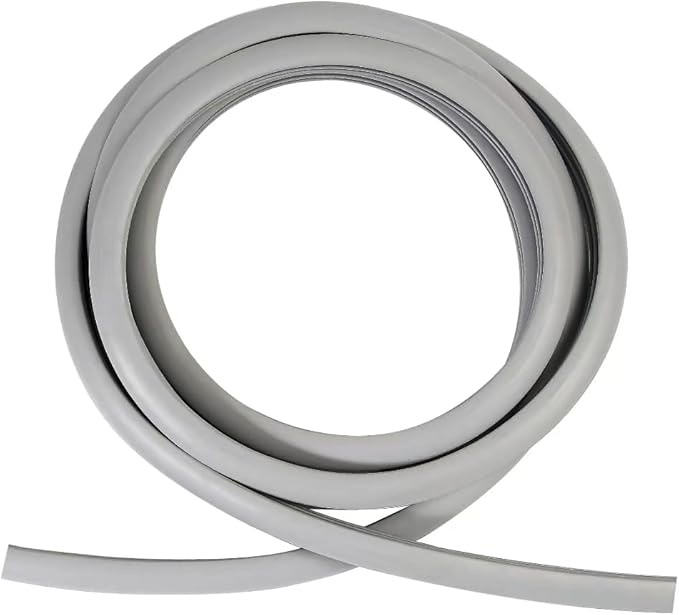 Flexible EPDM Rubber Strip (25 ft Long and 1 inch Wide) for Concrete Crack Repair and Replacement - Weather and Aging Resistant Expansion Joint Filler for Driveways and Sidewalks