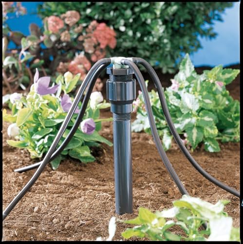 5-Pack Orbit Drip Irrigation System 4-Port Watering Manifold, 1/4" Dripper Tube - 67025