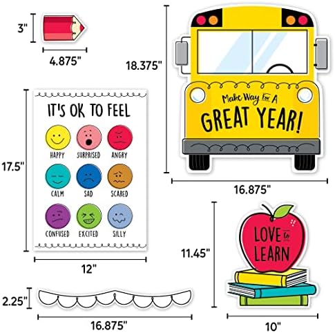 CTP Core Decor Ready for School Bulletin Board (Creative Teaching Press 10871)