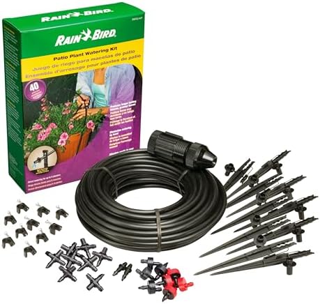 Rain Bird PATIOKIT Drip Irrigation Kit, 1/4"