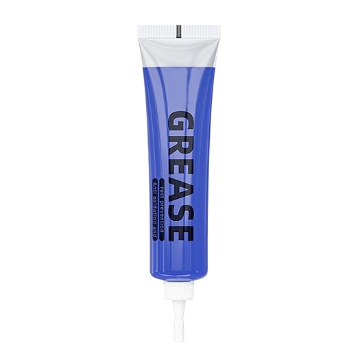 High Temperature Grease | 20g High Temp Wheel Bearing Grease Tube | Lithium Lubricant For Industrial, Heavy Duty Lubricant, Heavy Duty Sealant For Farm Equipment, Garage, Marine, And Rails Maintenance